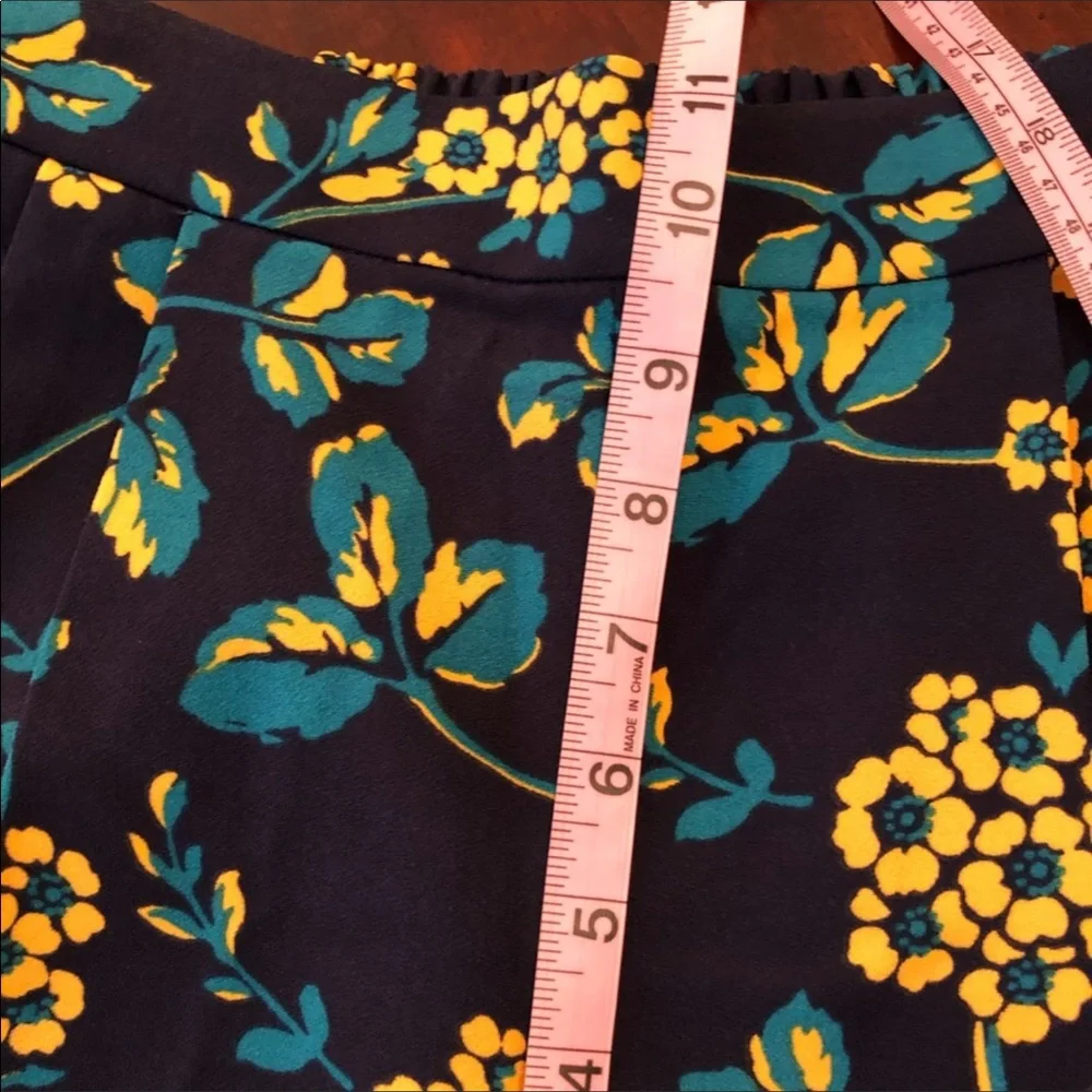 J. Crew Floral Easy Pant  NWT